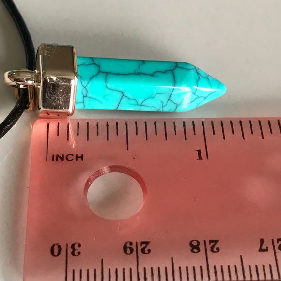🎈SALE🎈🆕🦋Turquoise Stone Necklace - Picture 6 of 7